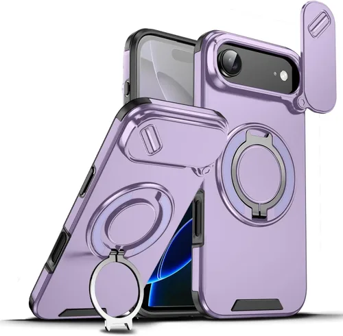 Vista 78 de Dteck Funda para iPhone 16 de 6.1 pulgadas 2024, funda de piel sintética con cierre de botón magnético, ranuras para tarjetas de crédito, función