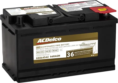 Vista 2 de Batería 94R del grupo BCI, profesional AGM para automóvil ACDelco 94RAGM.