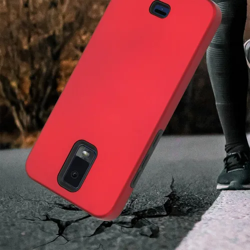 Vista 3 de Ailiber BLU View 3 - Funda para teléfono con protector de pantalla de vidrio templado, soporte magnético para automóvil con placa de metal