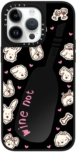 Vista 31 de CASETiFY Mirror - Funda para iPhone 15 Pro Max [reflectante, protección contra caídas de 4.9 pies/compatible con Magsafe] - Lindas impresiones