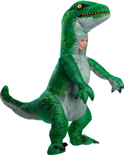 Vista 7 de Rubies Fun Inflatable Original T-Rex Dinosaur Costume For Kids T-rex original