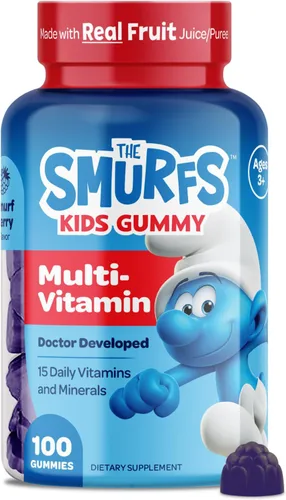 Vista 16 de Smurfs Kids Gomitas Calmantes Gomitas Calmantes para Niños con Melisa y L-Teanina Hechas con Fruta Real Desarrollado por Doctores Sin