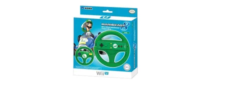 Vista 4 de HORI Mario Kart 8 Racing Wheel (Luigi) - Nintendo Wii U