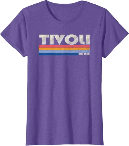 Vista 25 de Camiseta vintage de los años 80 estilo Tivoli NY