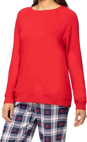 Vista 2 de PajamaGram Womens Pajama Sets Flannel - Women's Sleepwear Sweatshirt Set