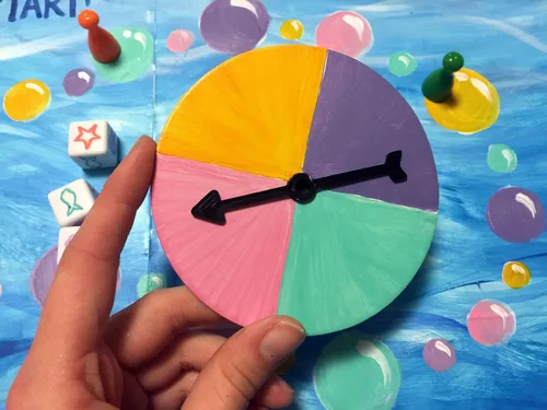 Vista 9 de Crea tu propio kit de juego de mesa, juego de bricolaje con tablero