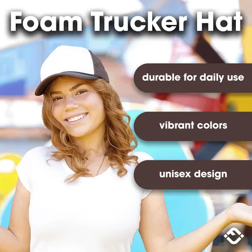 Vista 2 de Funky Junque Gorra de béisbol de béisbol en blanco para hombre y mujer