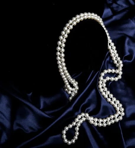 Vista 6 de Cizoe (ad) - Juego de accesorios de estilo Gatsby de la década de 1920, para mujer, diadema de estilo flapper, tocado, collar, guantes