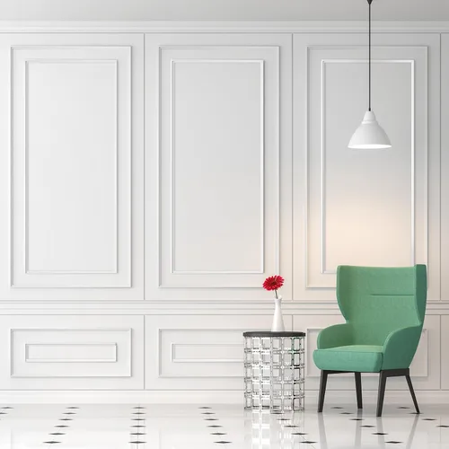 Vista 13 de Pangda 3 juegos de molduras de pared para despegar y pegar, estilo capa interior y exterior, panel de revestimiento prefabricado para decoración