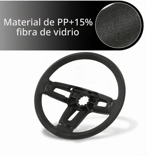 Vista 5 de PIT66 Volante de dirección para cortacésped Compatible con Husqvarna Craftsman 532424543 414803X428