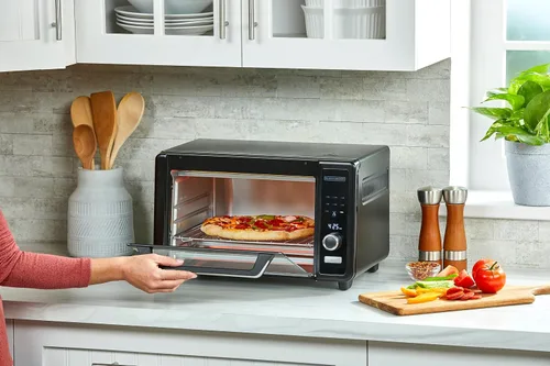 Vista 6 de BLACK+DECKER Crisp 'N Bake™ Horno tostador para freír digital de 6 rebanadas