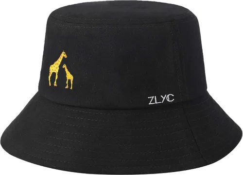 Vista 354 de ZLYC Gorra de pescador bordada de moda unisex para hombres y mujeres