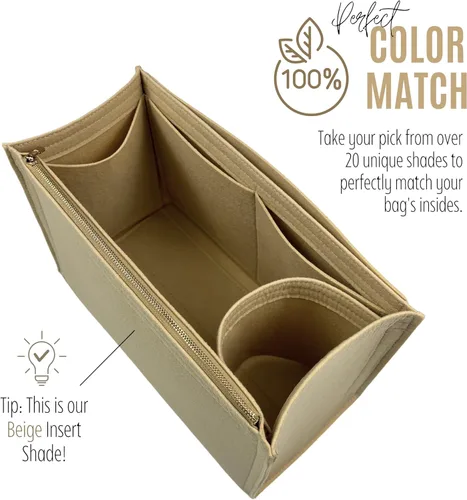 Vista 8 de Divitize Organizador de bolso prémium para organizador de bolsas resistentes PM, inserto de bolsa resistente, hecho a mano, cómodo, resistente