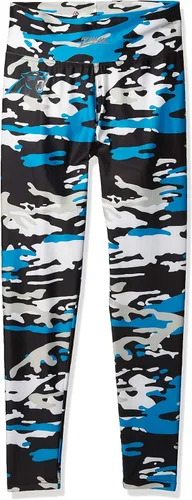 Vista 4 de Zubaz NFL - Leggings de camuflaje para mujer Color del