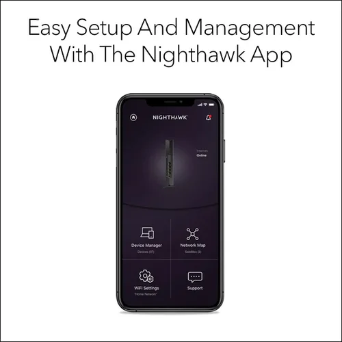 Vista 6 de NETGEAR Extensor de rango de malla WiFi 6 (EAX18): añade hasta 1,500 pies cuadrados y más de 20 dispositivos con amplificador y repetidor de señal