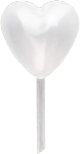 Vista 2 de Restaurantware Gastro Science - Pipetas de plástico transparente con forma de corazón de 0.1 fl oz, 500 pipetas desechables para apretar, de grado