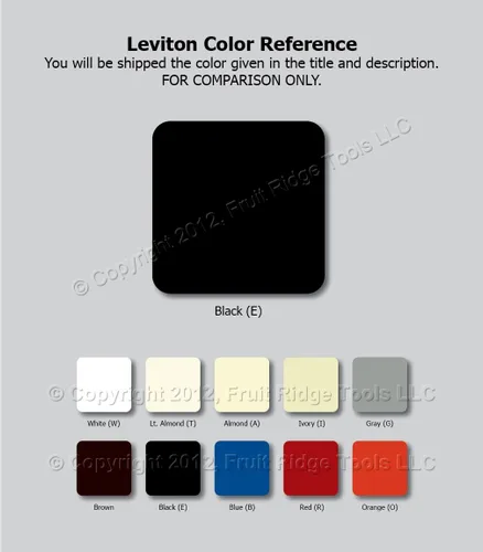 Vista 2 de Leviton 15 amperios, 5603-2E, 120277 volts Negro