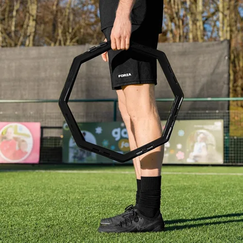 Vista 2 de FORZA Anillos octa de entrenamiento de agilidad [Pack de 6] Equipo de entrenamiento de fútbol Juego de anillos de agilidad multideporte Equipo