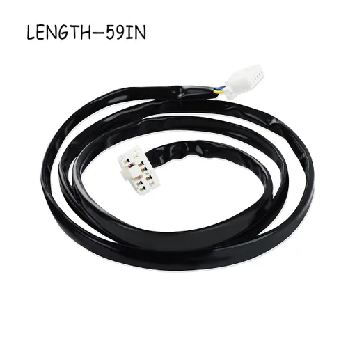 Vista 6 de XTPTFABS Arnés de guardabarros trasero, conector de 8 posiciones y conector de 6 posiciones que se conecta a la placa de circuito de la luz trasera