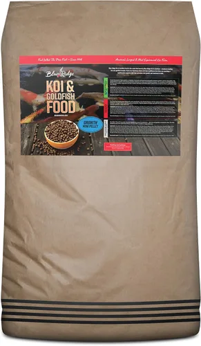 Vista 11 de Blue Ridge comida para peces Koi 2 libras - Fórmula de crecimiento mini para peces Koi, comida para peces dorados, comida premium para peces