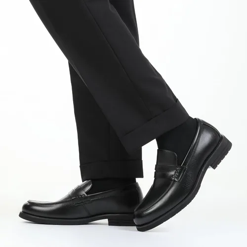 Vista 7 de Bruno Marc Mocasines Penny de vestir para hombre, zapatos formales de negocios