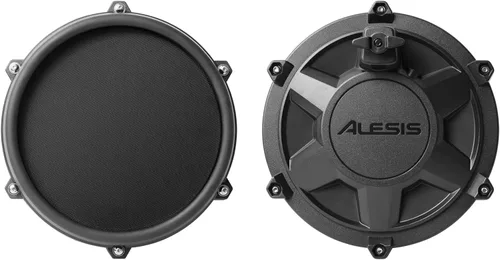 Vista 15 de Kit Alesis Turbo Mesh – Set de batería eléctrica con más de 100 sonidos, almohadillas de tambor de malla silenciosas, baquetas, cables de conexión