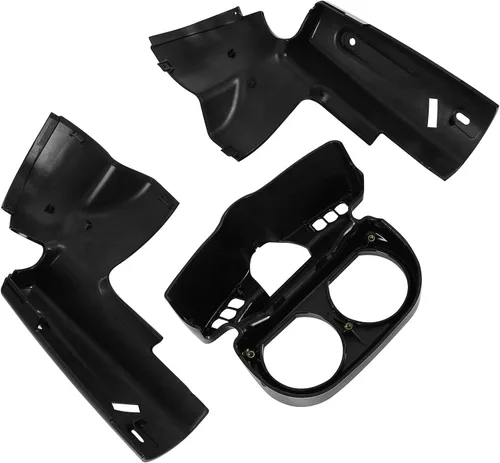 Vista 7 de TCT-MOTORPARTS Carcasa de instrumentos ABS negro brillante para Harley Road Glide Limited FLTR FLTRX FLTRXS FLTRXSE y FLTRU 2015-2023