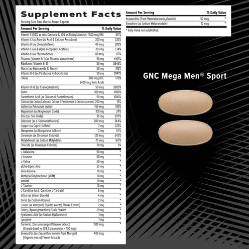 Vista 5 de GNC AMP Programa Vitapak de entrenamiento extremo para hombre, 5 productos en 1, práctico paquete de vitaminas para rendimiento y resistencia