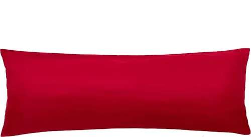 Vista 7 de iMaylex Funda de almohada con cremallera de tela de microfibra cepillada suave, cómoda y ligera, de fácil cuidado, negra, para cuerpo, 20 pulgadas x