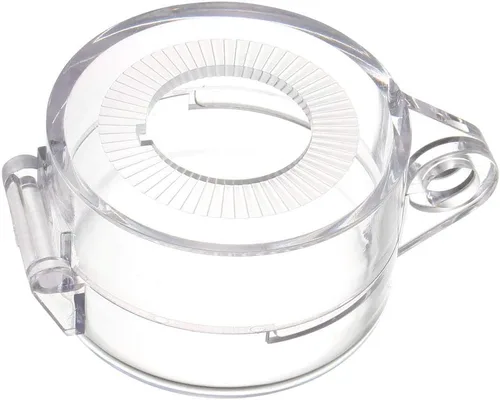 Vista 7 de uxcell Protector de plástico transparente para interruptor de 0.630 in de diámetro interruptor de botón 50x32
