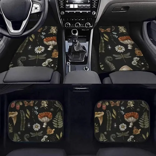 Vista 18 de Tapetes personalizados para piso de automóvil, alfombras personalizadas para piso de automóvil con tu nombre de imagen personalizado, texto, juego