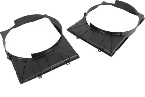 Vista 5 de HECASA Cubierta del ventilador de refrigeración del radiador compatible con Toyota Pickup 1984-1995 RN02 RN60 RN63 SR5 Turbo Base DLX Reemplazo
