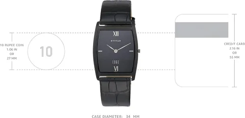 Vista 3 de Titan Edge NE1044NL01 - Reloj analógico para hombre