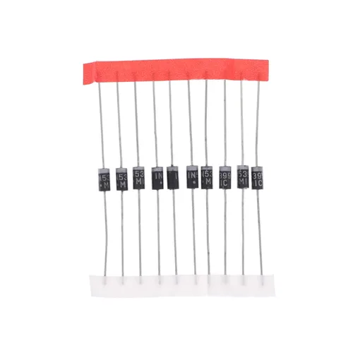 Vista 2 de 10PCS 1N5399 Rectificador Diodo 1.5A 1000V DO-15 (DO-204AC) Axial 5399 1.5 Amp 1000 Voltios