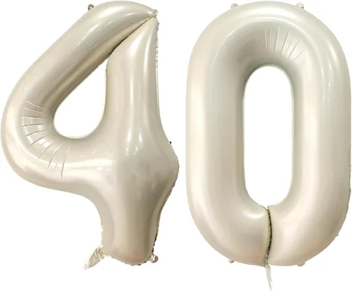Vista 44 de Globo dorado claro con el número 0 de aluminio de 40 pulgadas, color oro champán, globo de helio 0 Mylar Oro claro 0
