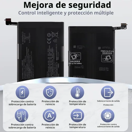 Vista 6 de Batería de repuesto BLP827 para OnePlus 9 Pro 5G 1+9 Pro 5G LE2127 LE2123 LE2121 LE2125 LE2120 con kit de herramientas técnicas.