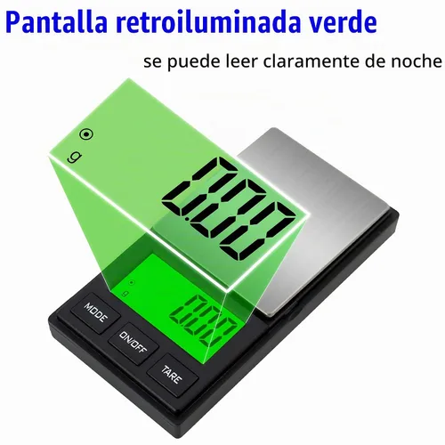 Vista 5 de Báscula digital de bolsillo, escala de gramos, 35.27 oz x 0.00 oz, báscula de alimentos, báscula de joyería, báscula de café, báscula de cocina