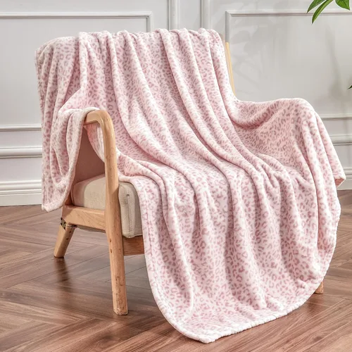 Vista 18 de Edenleaf - Manta con estampado de leopardo de forro polar, manta suave y acogedora para cama, sofá, viajes y camping, supersuave y mullida