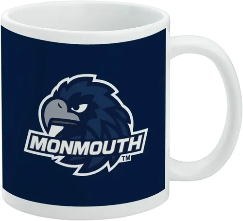 Vista 91 de Taza de cerámica con el logotipo principal de la Universidad Rider, taza de regalo novedosa para café, té y bebidas calientes, 11oz, blanca