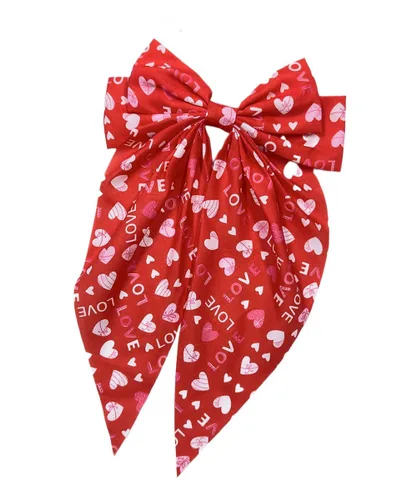 Vista 10 de Pinzas para el pelo para niñas, horquillas para el cabello con lazo para San Valentín, JHV14 (juego de 3 piezas)