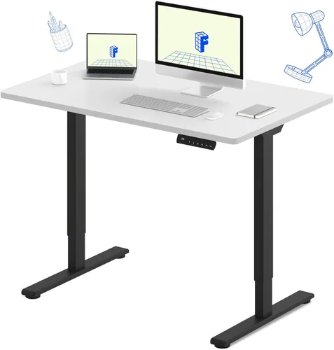 Vista 22 de FLEXISPOT Escritorio eléctrico de pie E3 con motor doble, 48 x 24