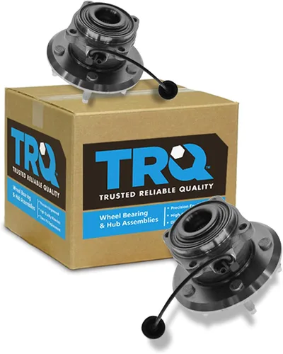 Vista 54 de Conjunto de rodamiento de rueda delantera de 2 piezas y buje TRQ Compatible con Pontiac Solstice 2006-2009 Saturn Sky 2007-2010