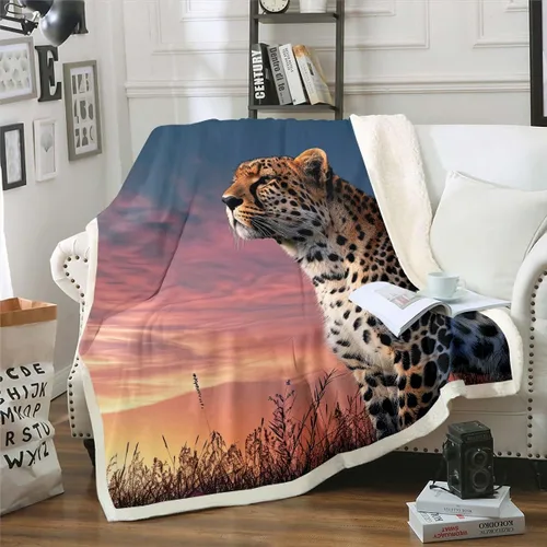 Vista 7 de Erosebridal Manta de vellón con diseño de caballo para niñas, niños y parejas, 40 x 50 pulgadas, diseño de animales salvajes, acuarela, 3D