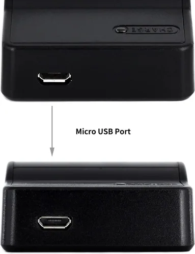 Vista 5 de Norifon EN-EL24 Cargador USB para cámara Nikon 1 J5 y más