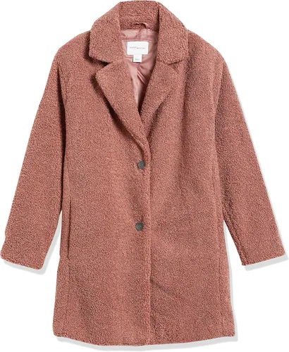 Vista 5 de Tienda Essentials - Chaqueta de vellón con solapas para mujer, diseño de oso de peluche