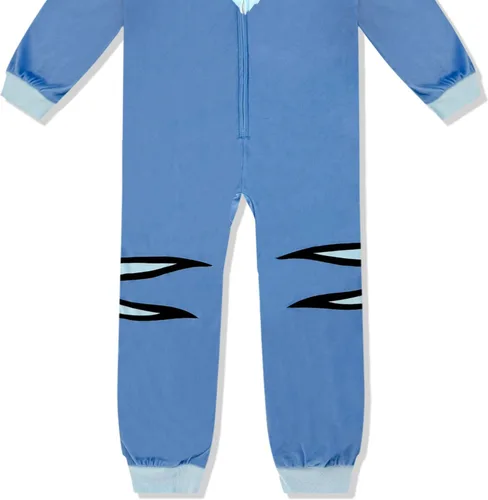 Vista 6 de Kpop Demon Hunter - Pijama de una pieza con capucha para niños y niñas, con cremallera, licencia