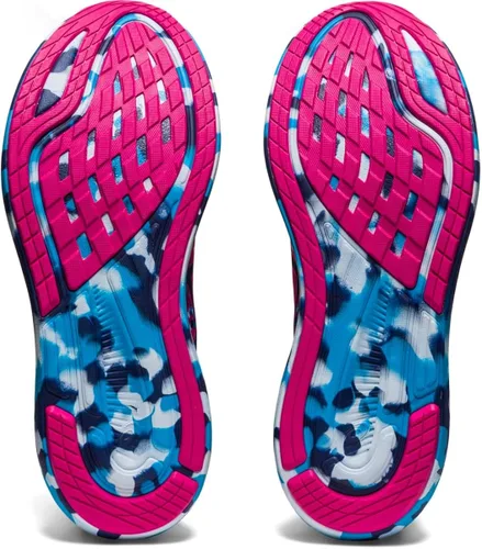 Vista 7 de ASICS Zapatillas de correr Noosa TRI 14 para mujer, negro, plateado