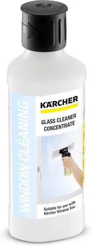 Vista 2 de Kärcher Concentrado de limpieza de vidrio 16.9 fl oz para aspiradora de ventana
