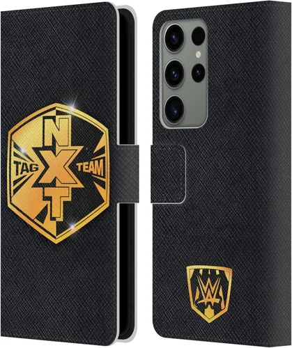 Vista 259 de Head Case Designs Officially Licensed WWE Cruiserweight Champion Title Belts Leather Wallet Case Compatible with Samsung Galaxy A07 4G Campeón