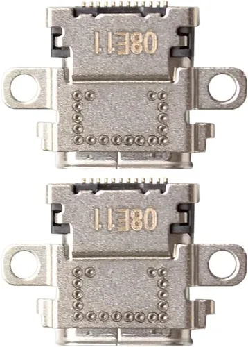 Vista 3 de iParto Paquete de 2 puertos de repuesto tipo C para Nintendo Switch USB C, puerto de carga, conector de enchufe de repalcement Kit de reparación